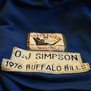 O.j. Simpson Mitchell and Ness throwback